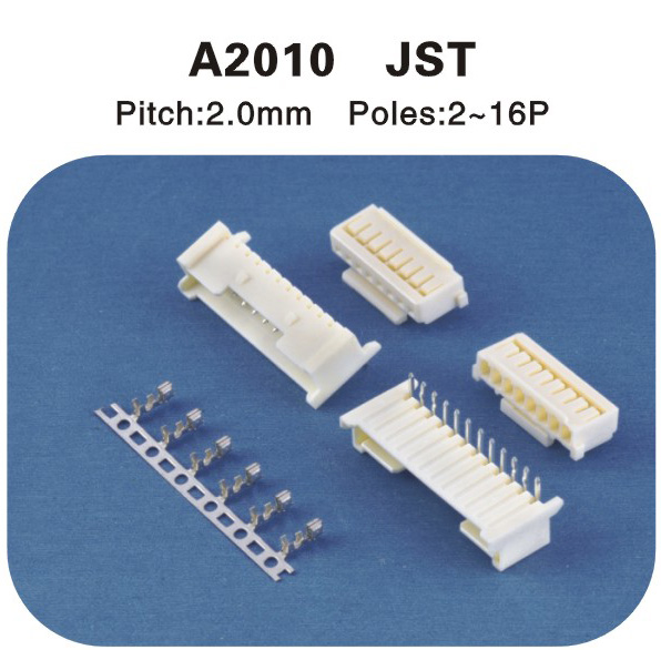  JST 2.0帶扣連接器 A2010